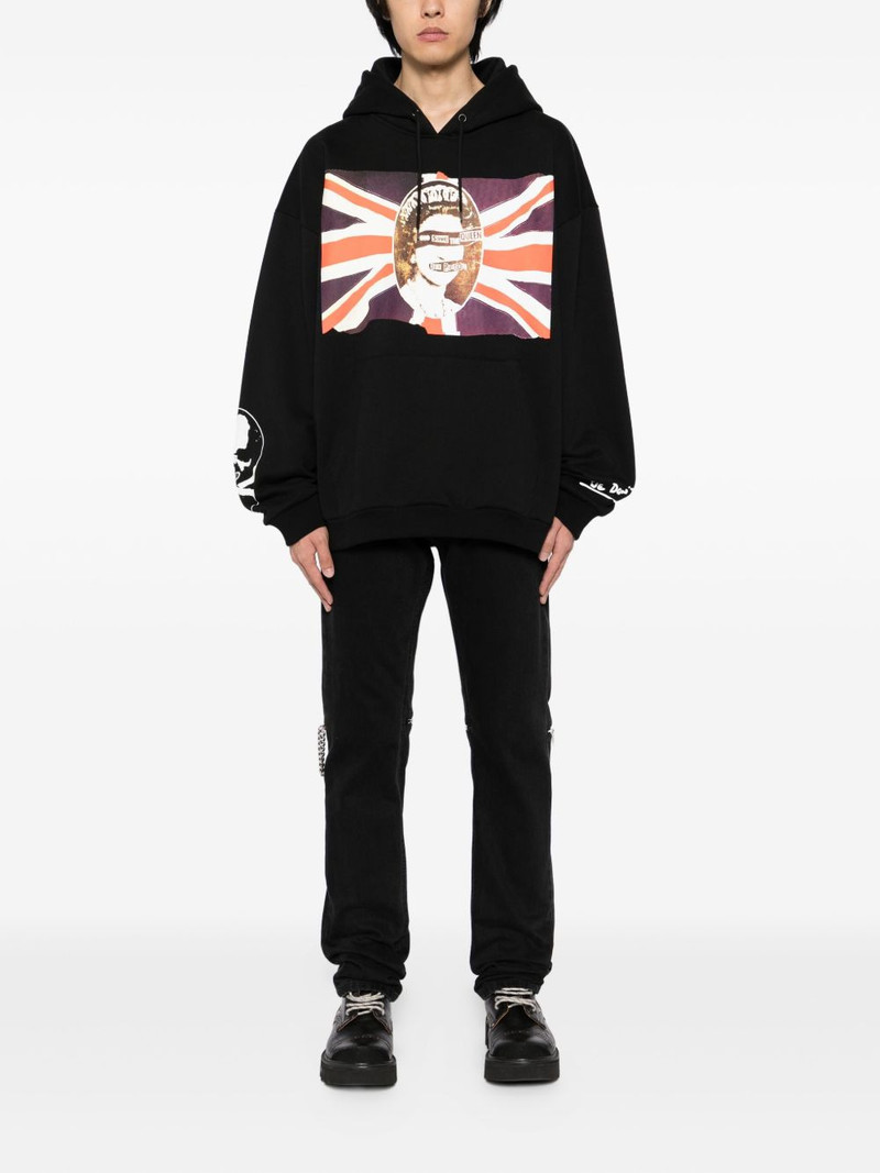 MASTERMIND WORLD graphic-print hoodie outlook