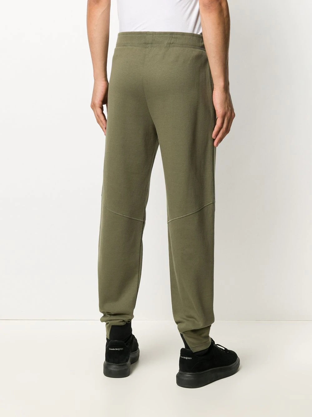 elasticated track pants - 4