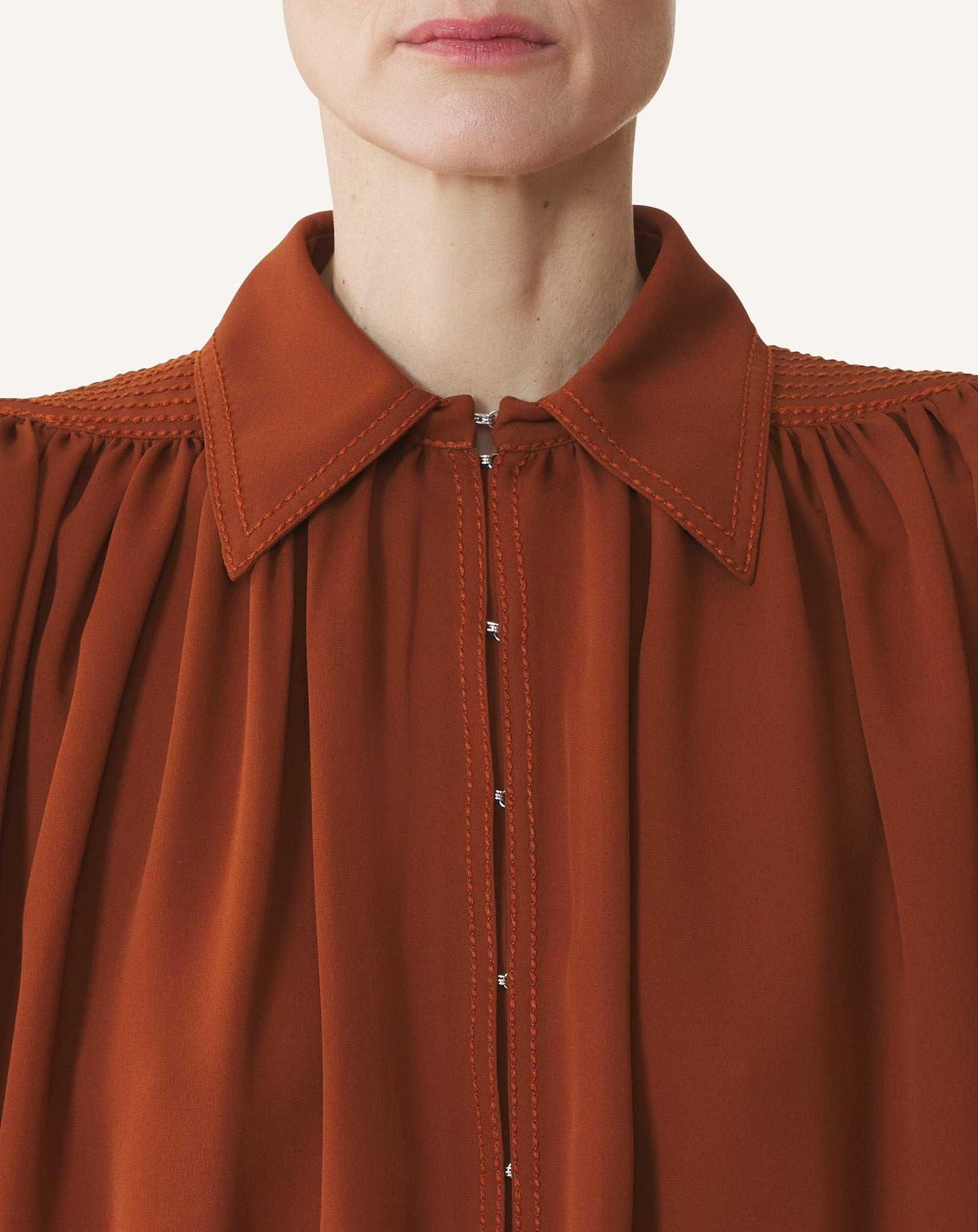 PUFF-SLEEVE TOP - 5
