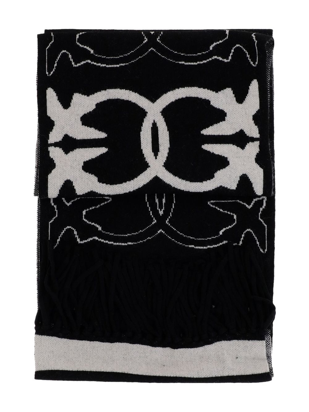Love Birds fringed scarf - 2