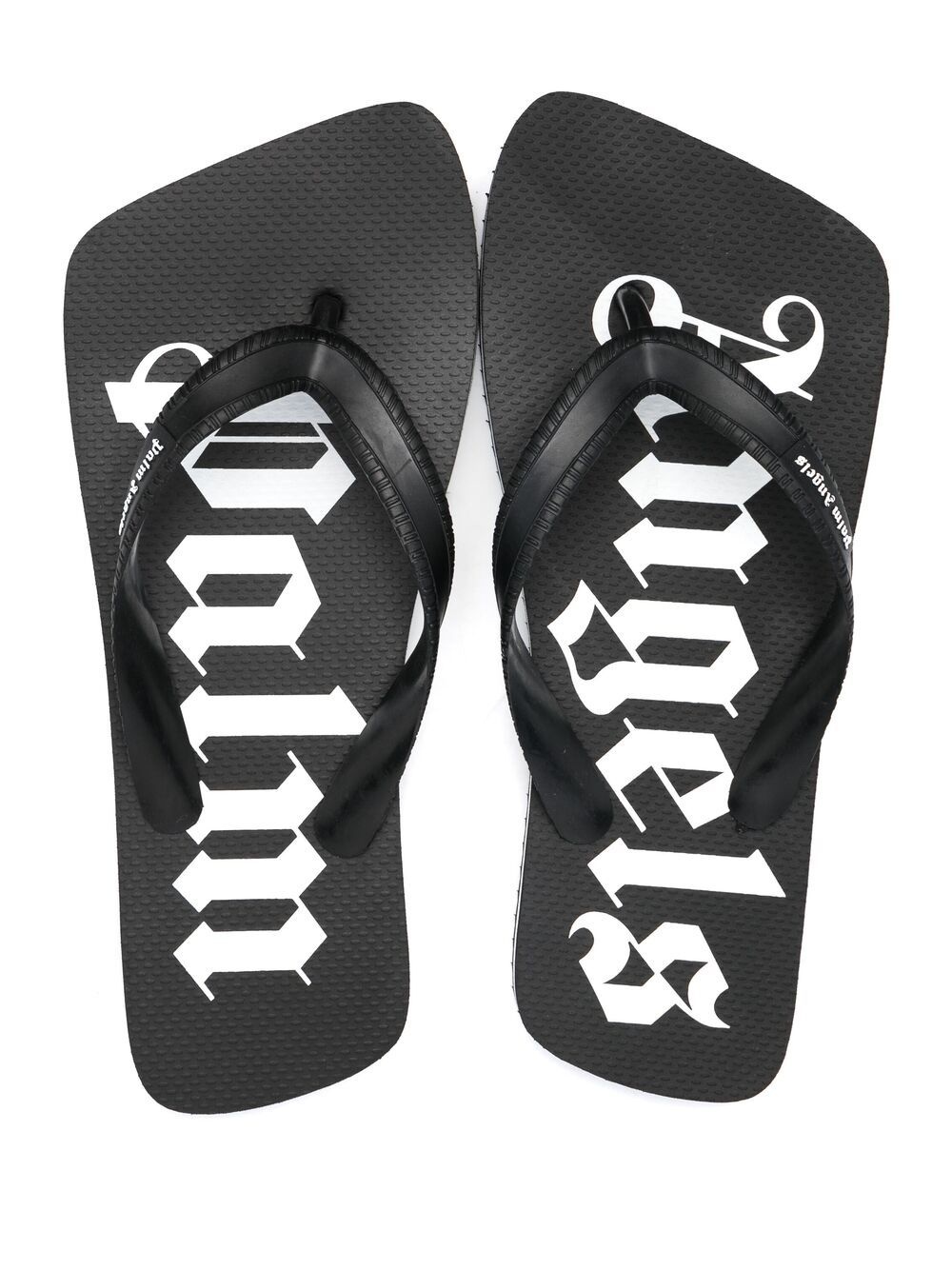 logo-print flip flops - 4