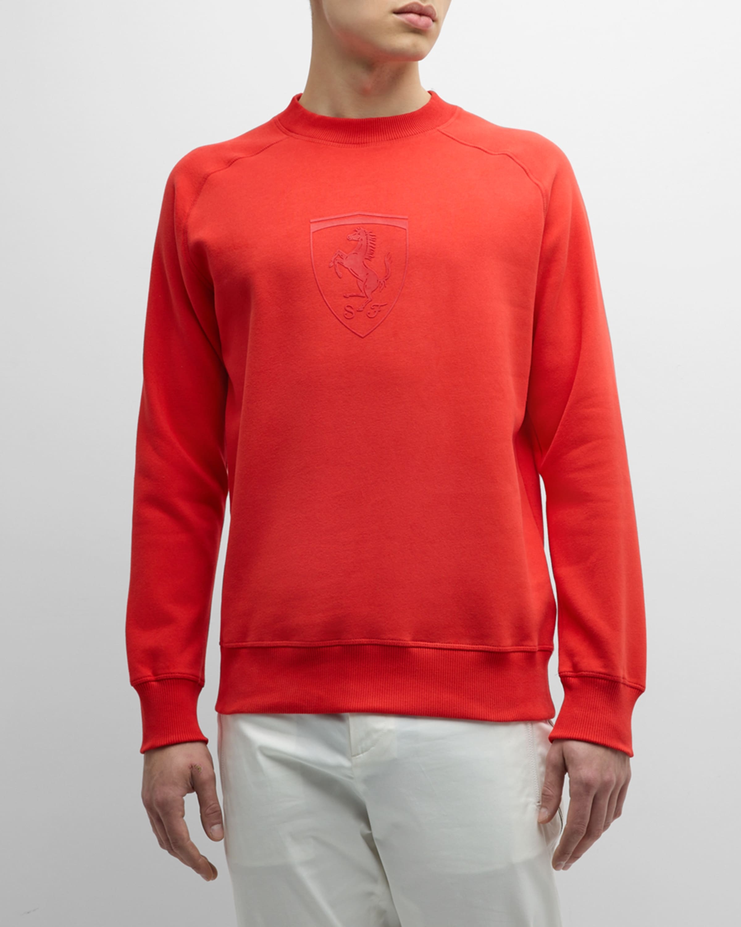 x Ferrari Men's Race Shield Crew Sweatshirt - 2