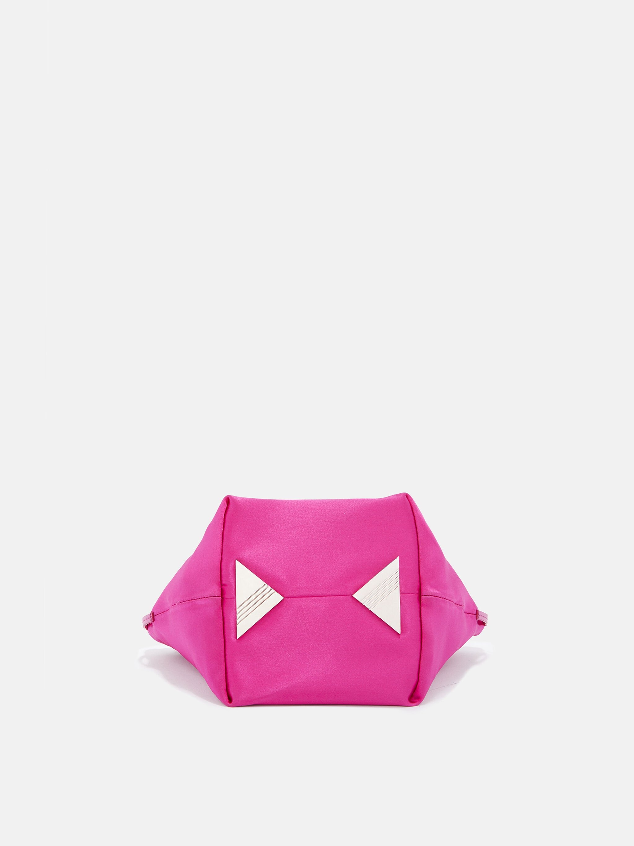 ''VIA DEI GIARDINI 15'' FUCHSIA TOTE BAG - 5