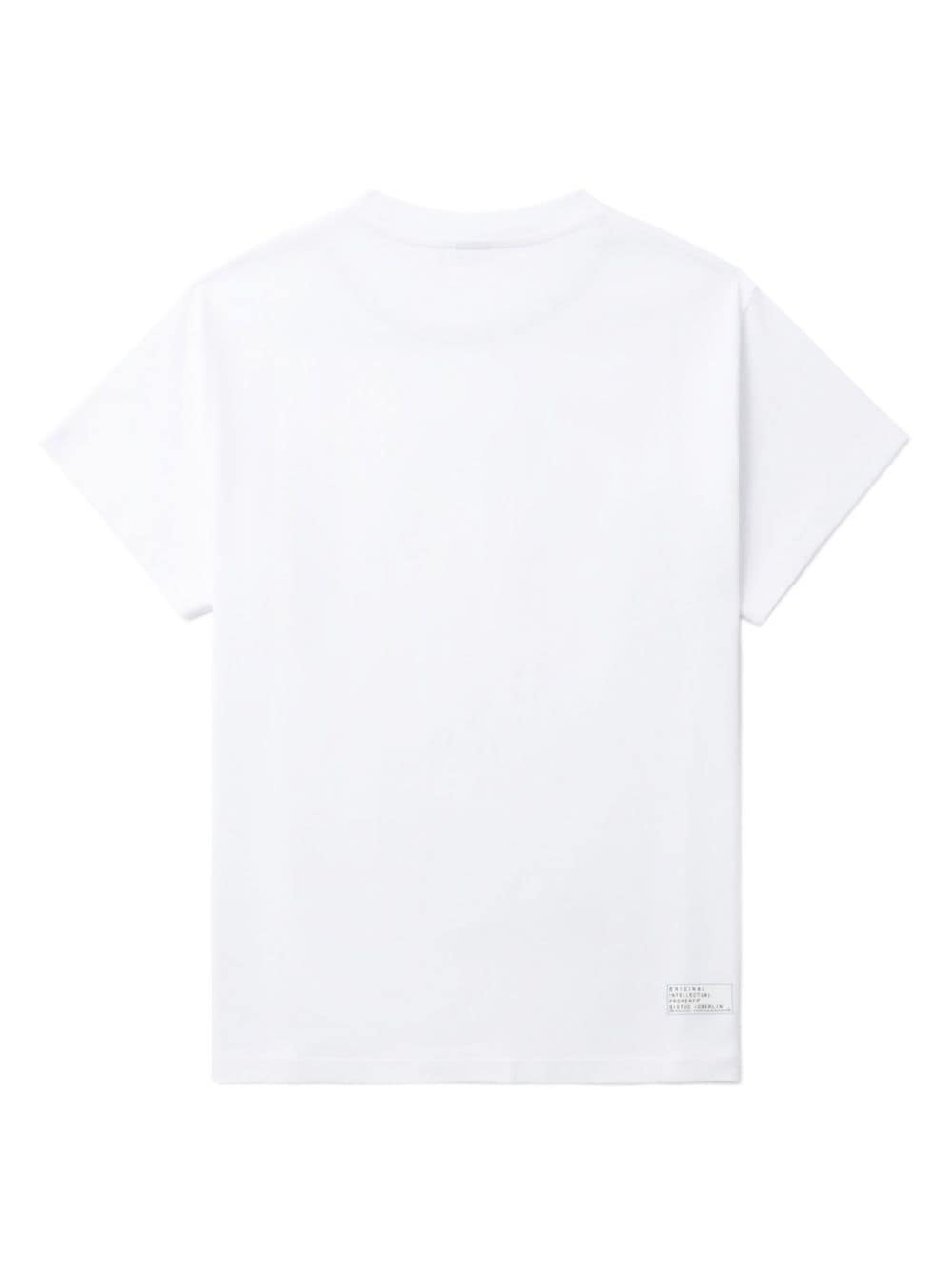 printed short-sleeve T-shirt - 6