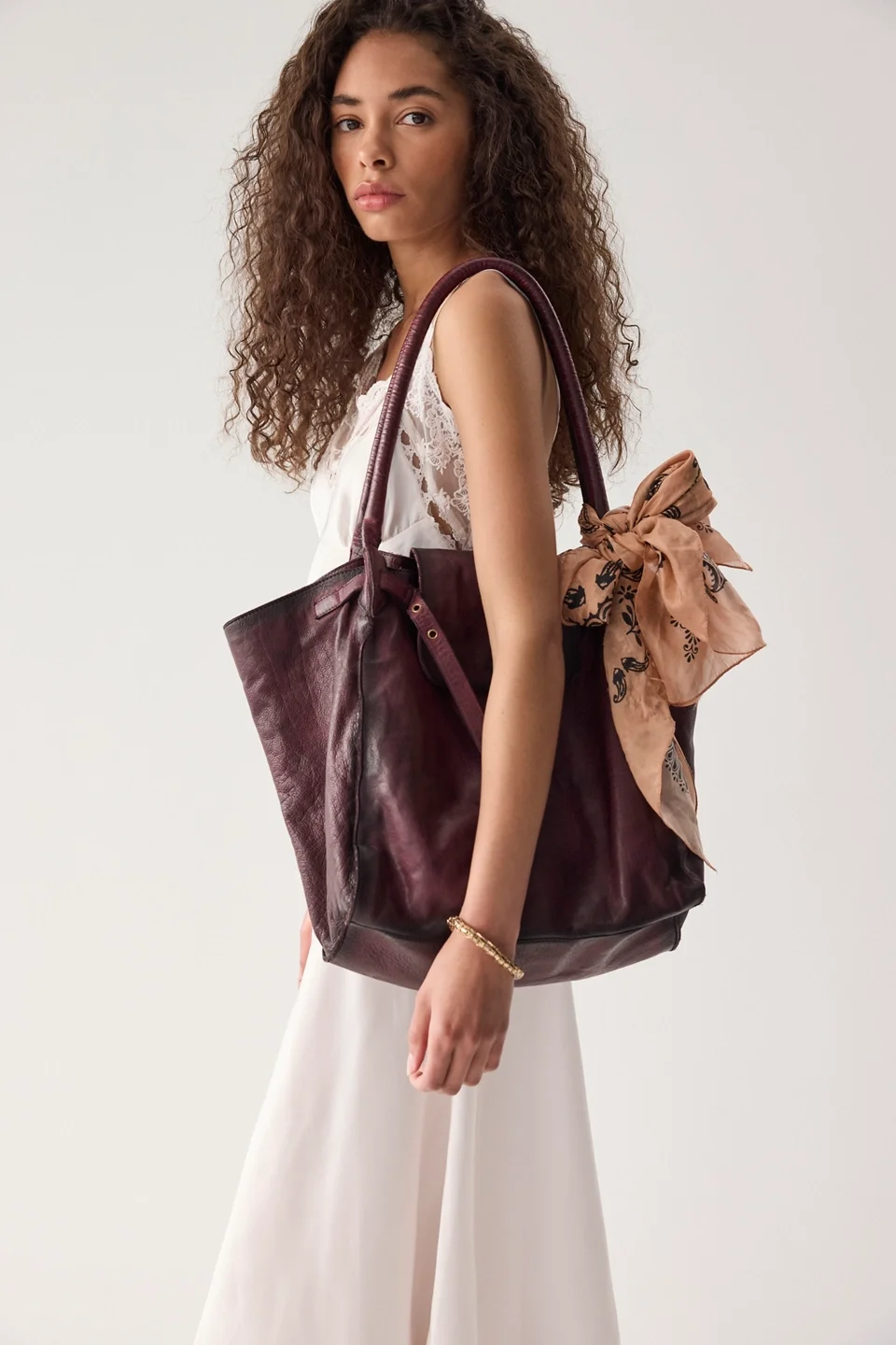 Milan Leather Tote - 1