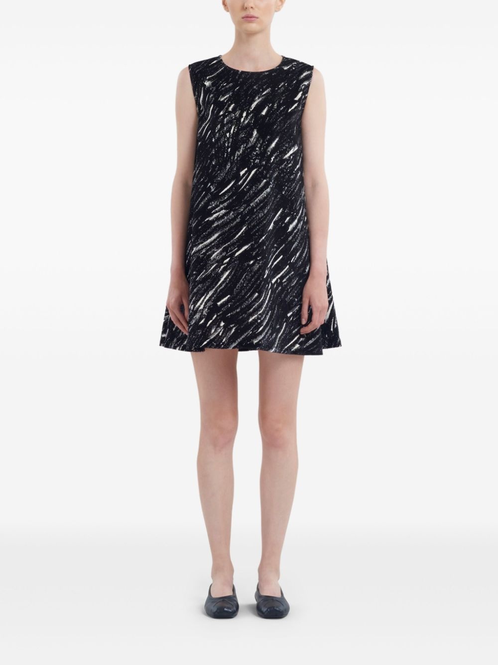 abstract mini dress - 2