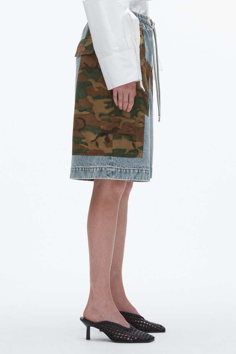 Patchwork Camo Basketball Short 4