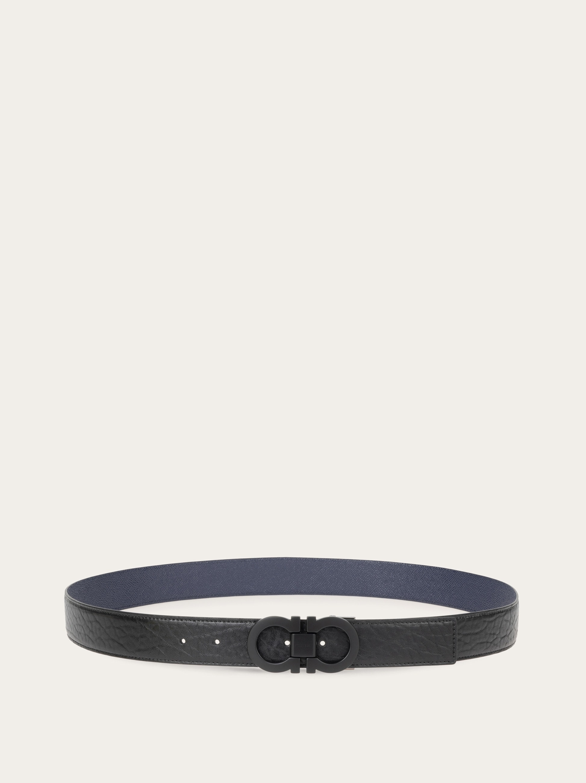 Reversible and adjustable Gancini belt - 2