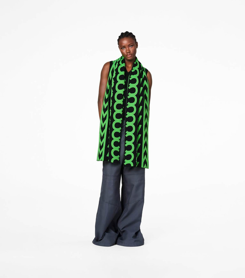 Marc Jacobs THE MONOGRAM KNIT SCARF outlook