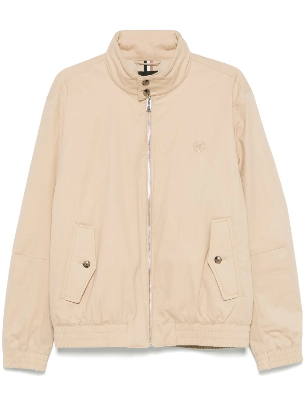 embroidered-double B bomber jacket - 1