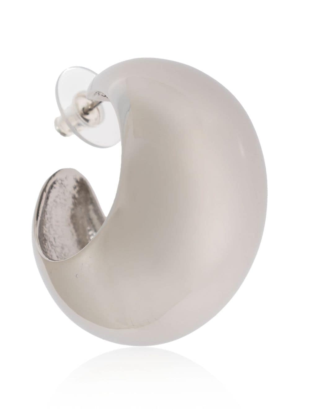 chunky hoop earrings - 4