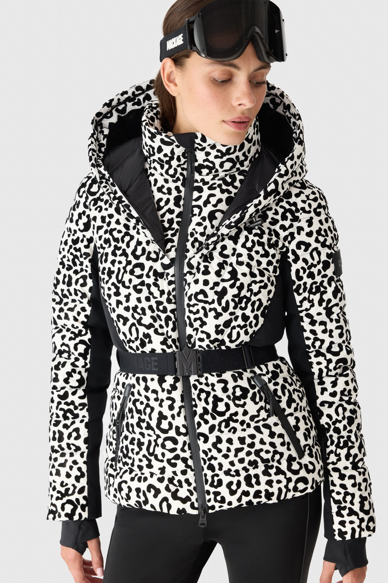 ELITA-BXFLP Down Ski Jacket With Flocked Shell 6