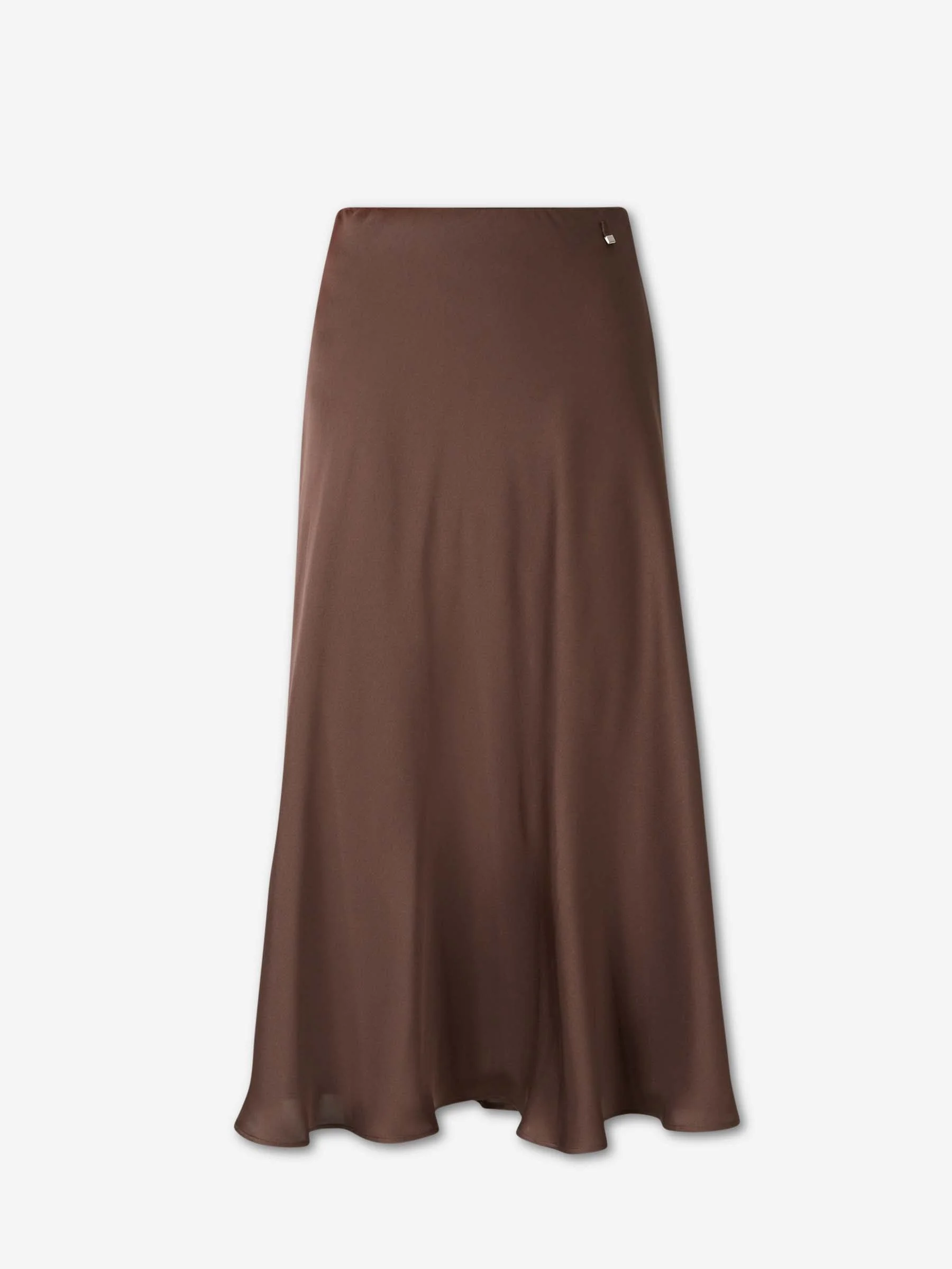 SATIN MIDI SKIRT - 1