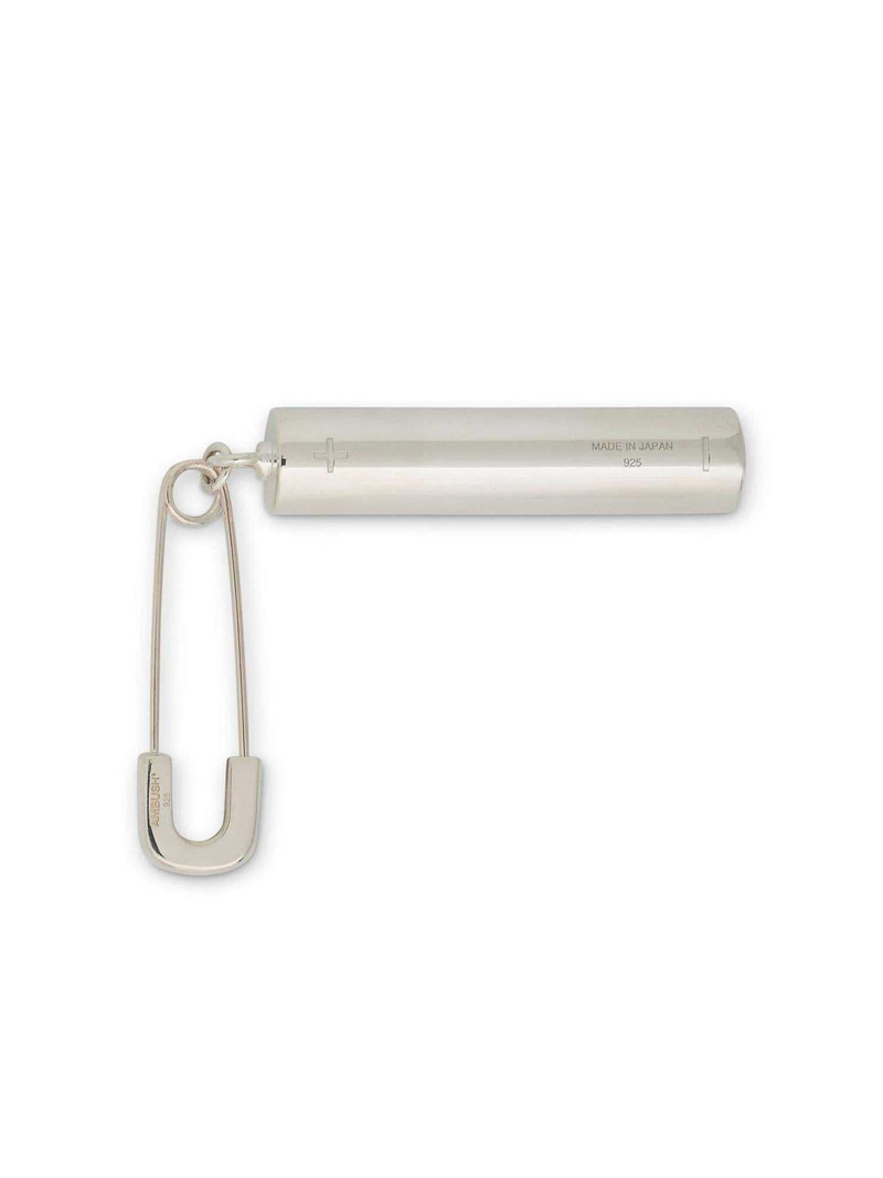 Ambush Earring with Battery Charm in Silver outlook