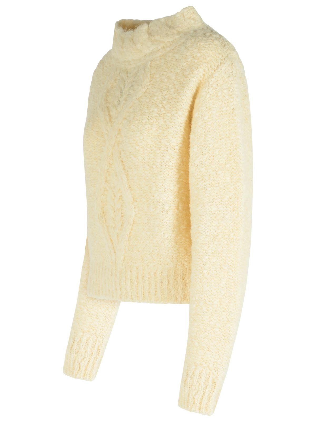 Isabel Marant 'Romane' 'Ecru' Alpaca Blend Sweater Women - 2