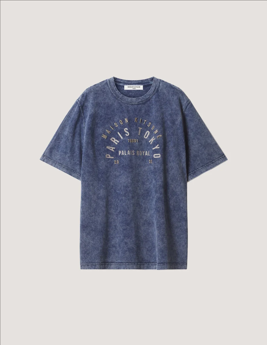 COLLEGE WASHED COMFORT TEE-SHIRT - 1
