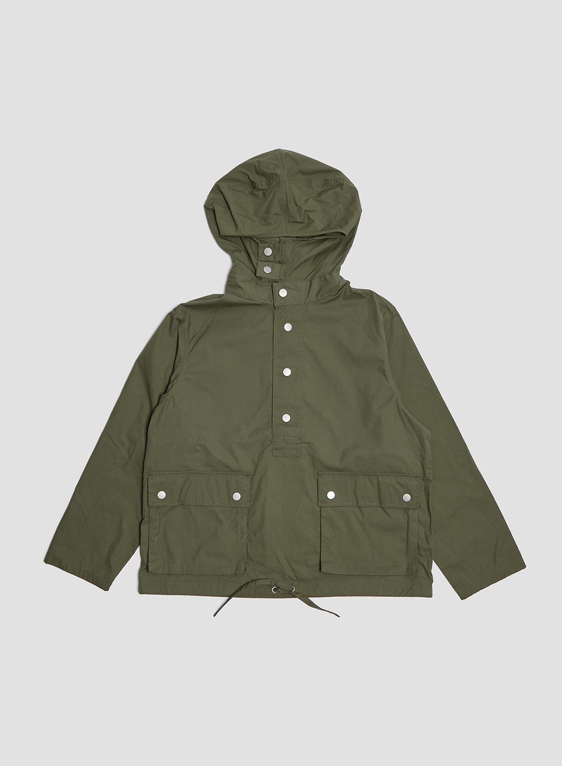 Nigel Cabourn Strap Smock in Army | REVERSIBLE