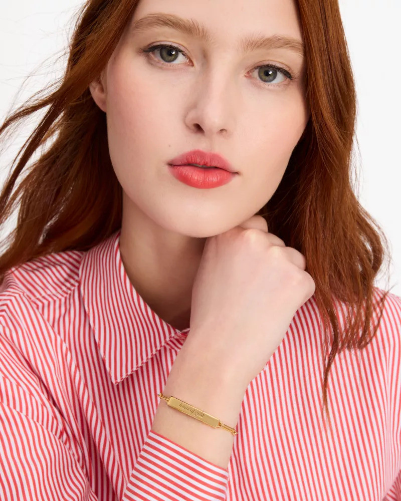 Heart Of Gold Id Bracelet 4
