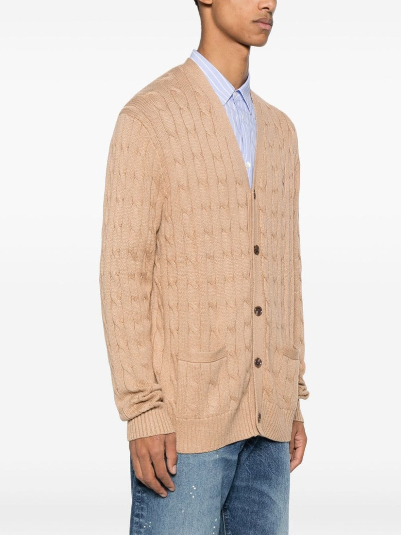 cable-knit cotton cardigan 3