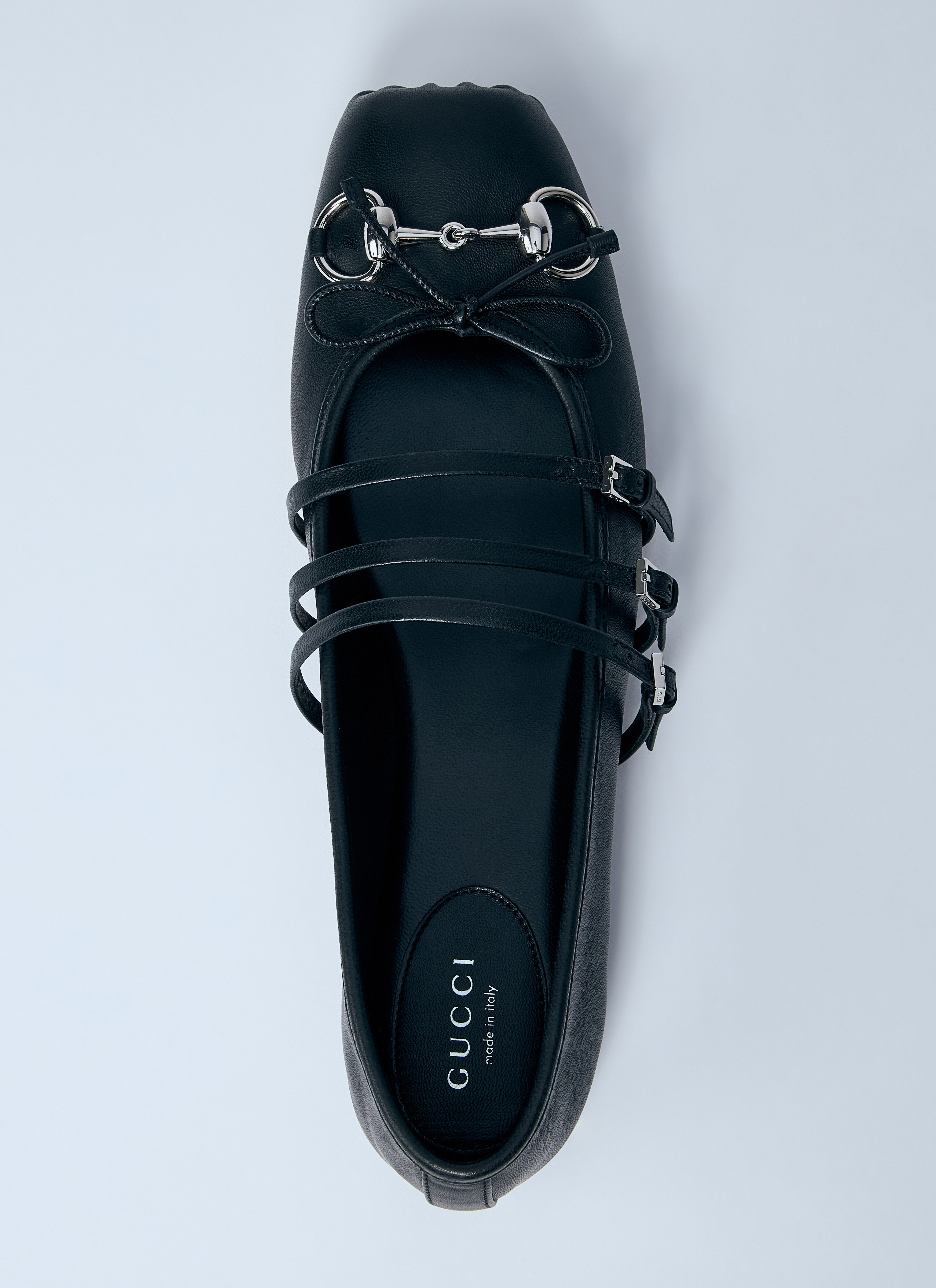 Horsebit Ballerina Flats - 6