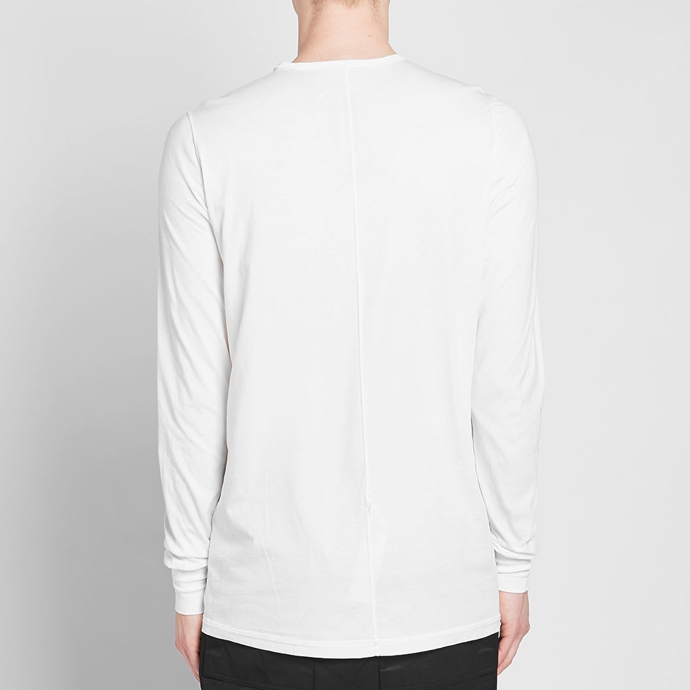 Rick Owens DRKSHDW Long Sleeve Poem Print Level Tee - 6