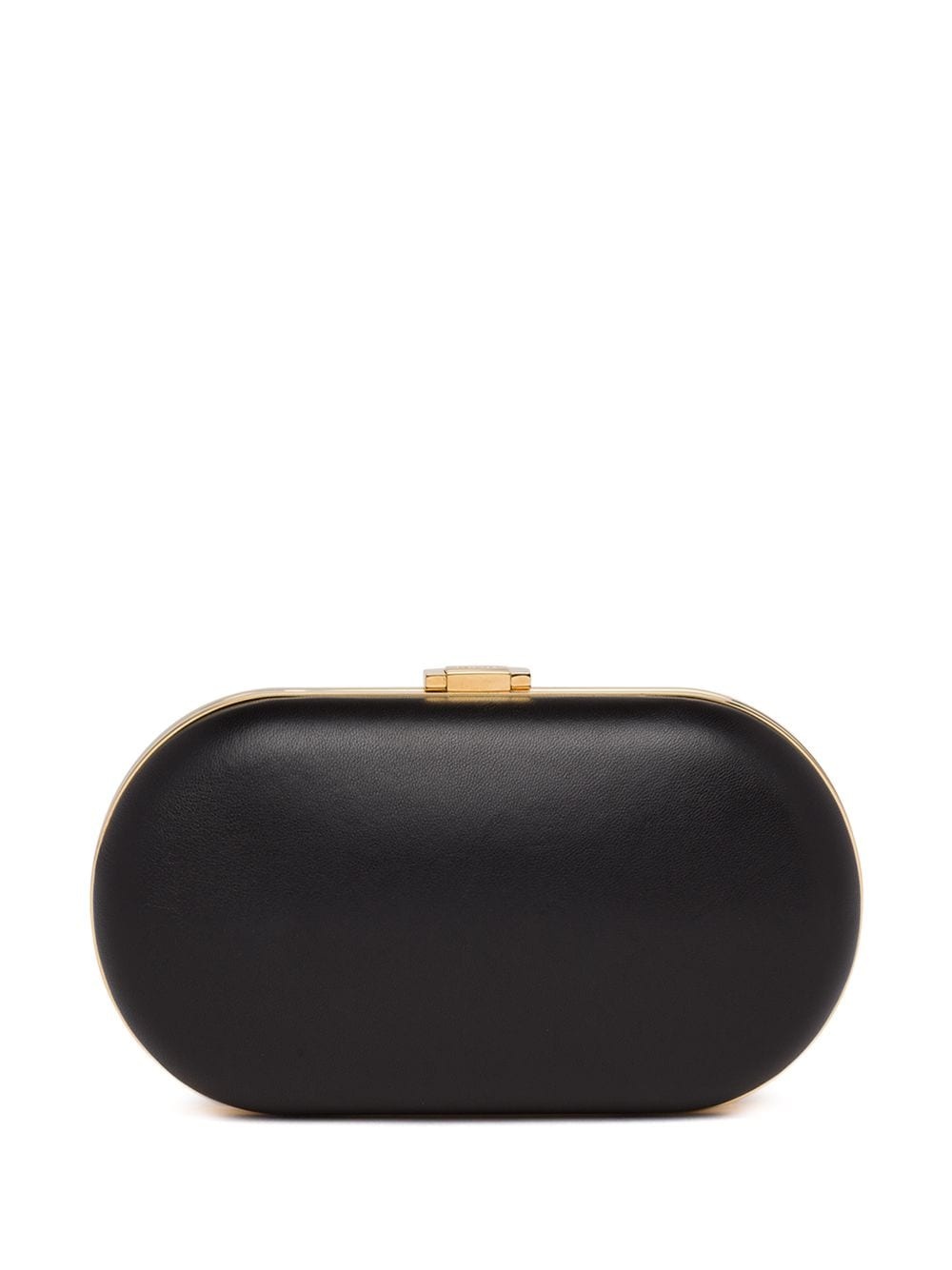 nappa jewel appliqué clutch - 3