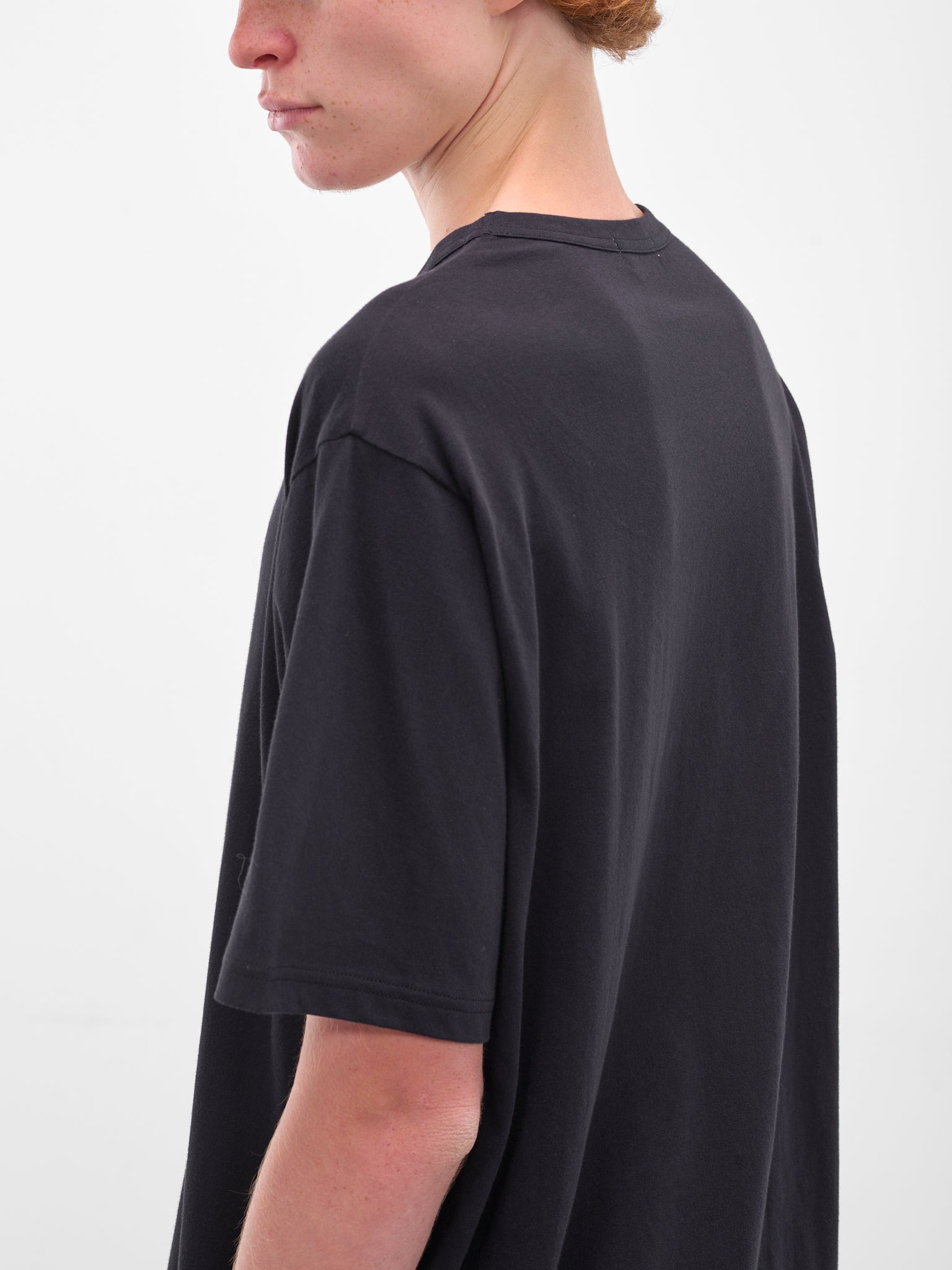 Navy Crewneck Tee - 4