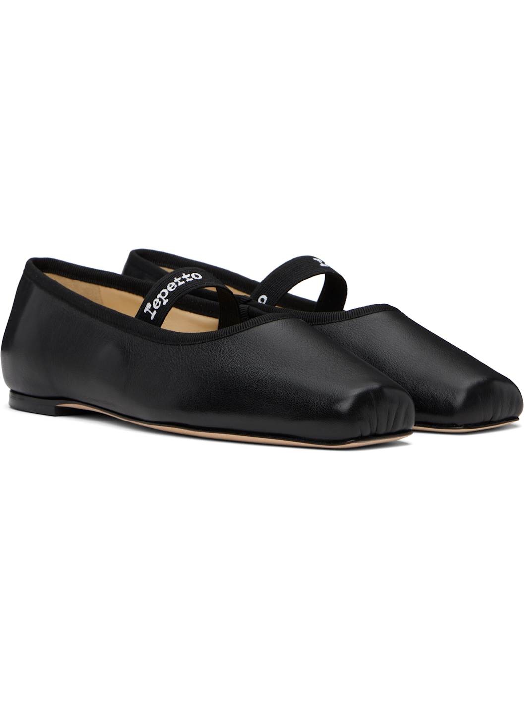 Black Lisbeth Ballerina Flats - 4