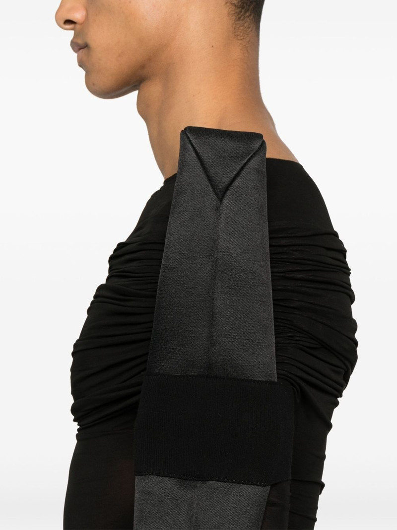 draped-detailing T-shirt 4
