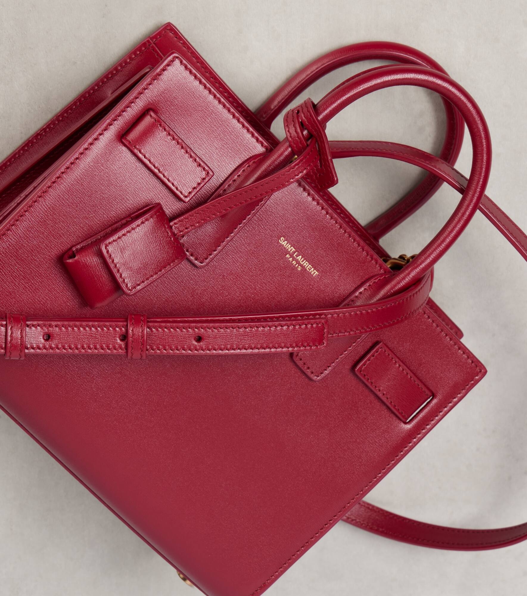 Sac De Jour Nano leather tote bag - 6