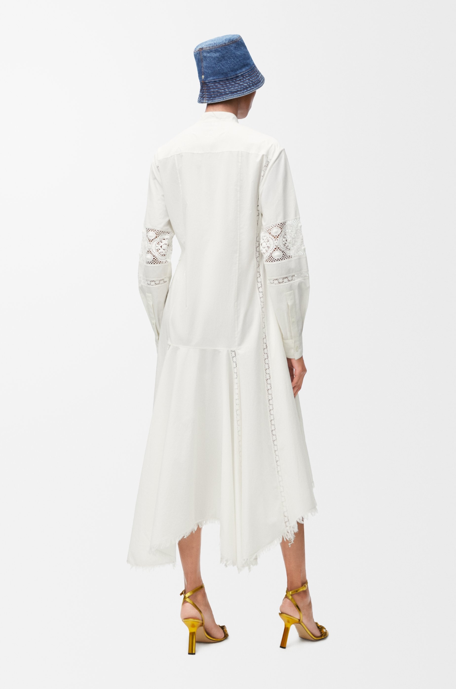 Shirt dress in cotton - 3