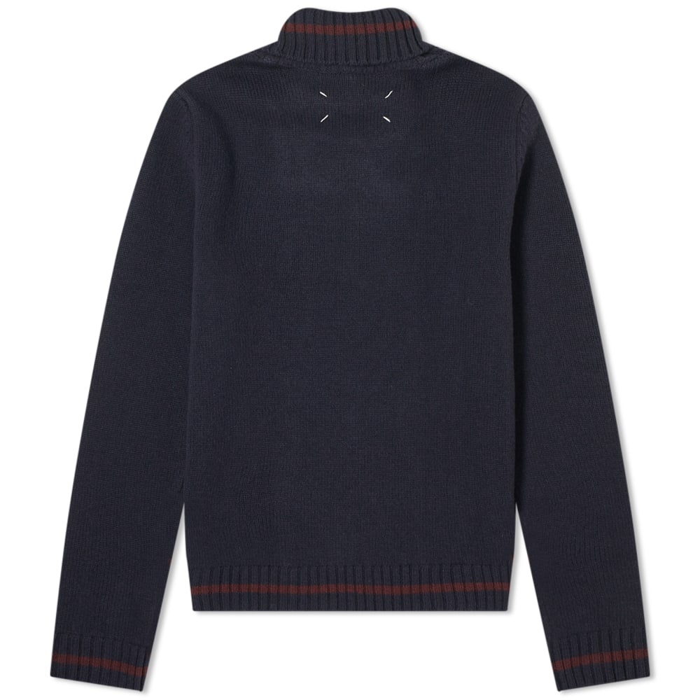 Maison Margiela 14 Tipped Roll Neck Knit - 2