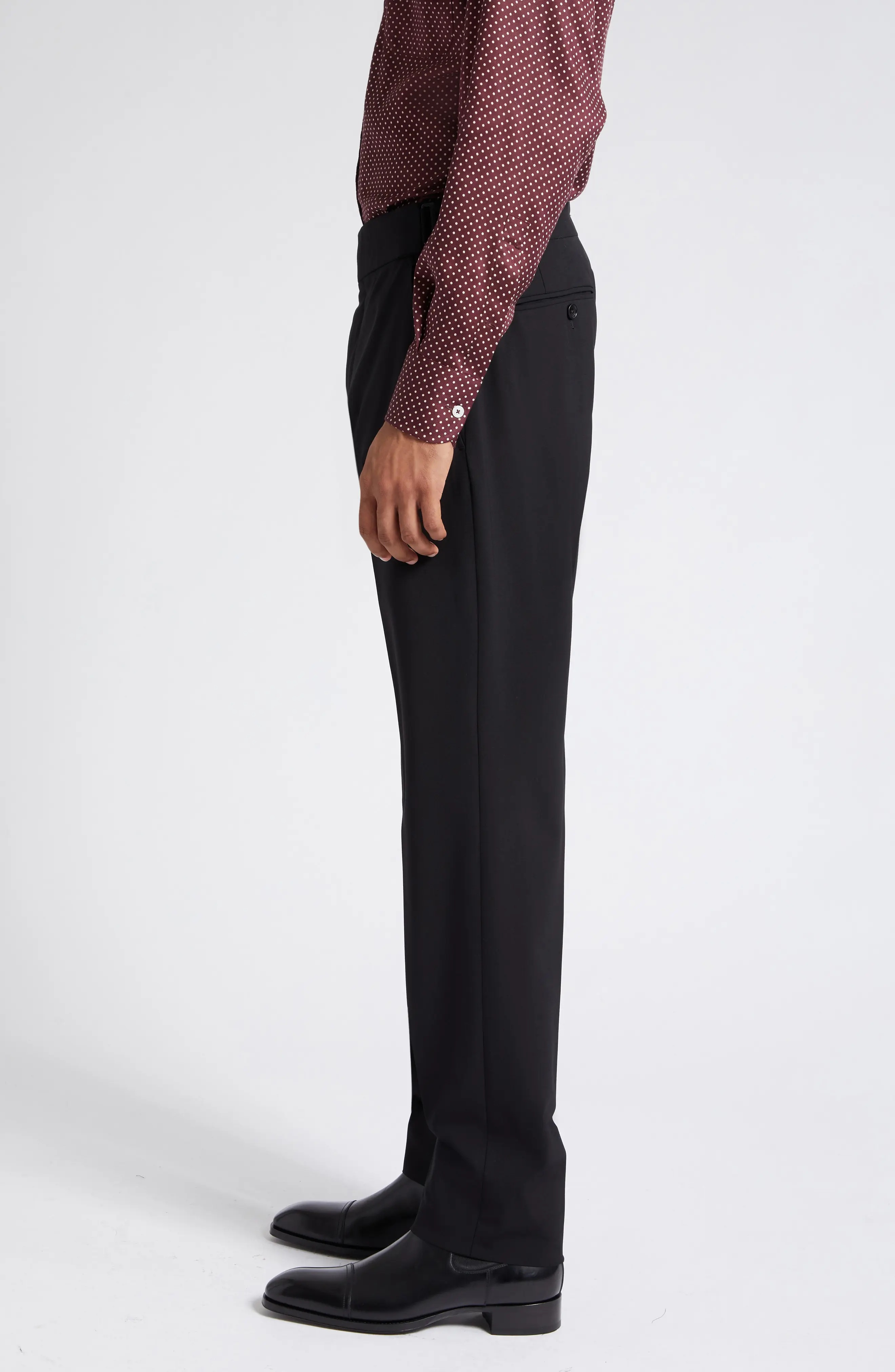 Atticus Wool Plain Weave Trousers - 4