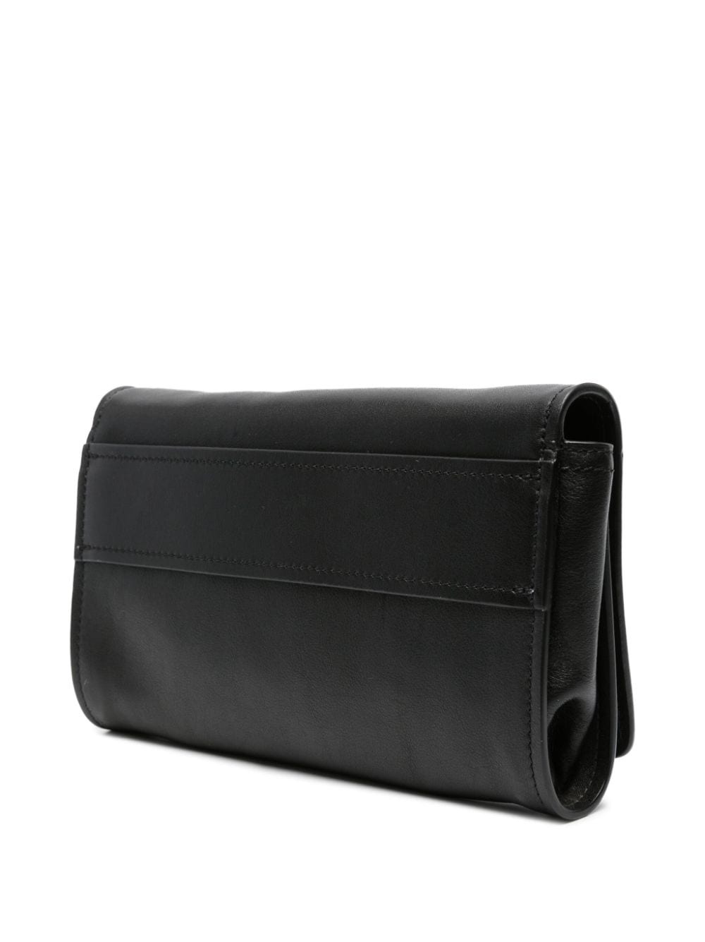 Morphed-buckle leather crossbody bag - 4