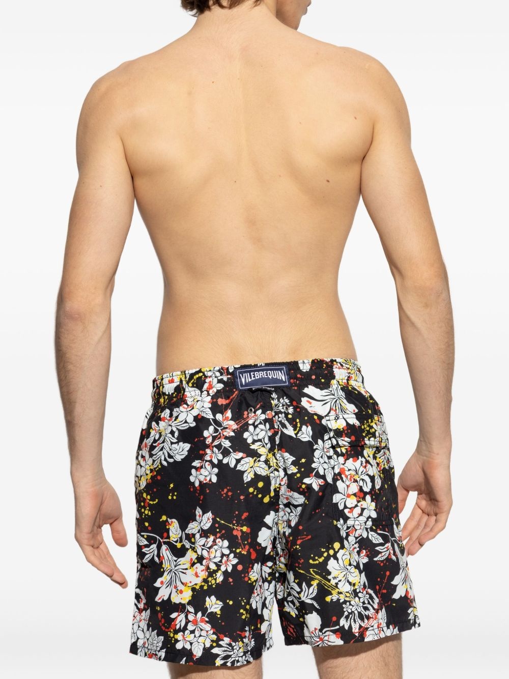 x Vilebrequin floral-print swim shorts - 4