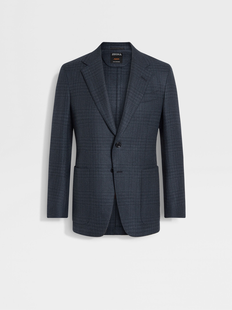 DARK GREEN OASI CASHMERE JACKET 1