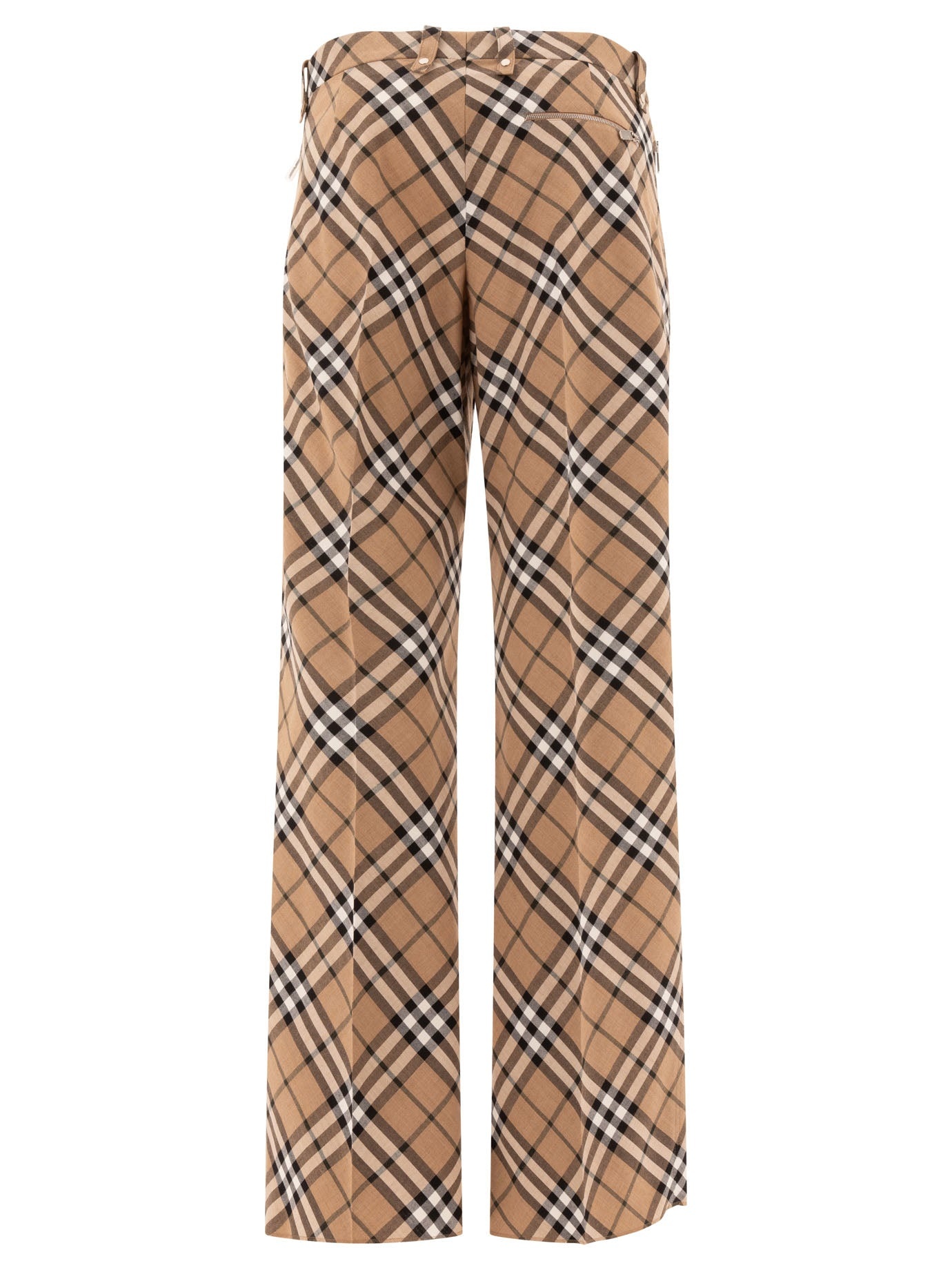 Burberry Wool Blend Tailored Trousers - 2