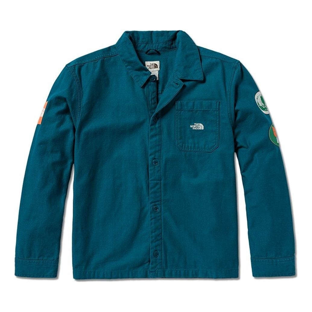 THE NORTH FACE Valley Shacket Shirt 'Teal' NF0A7ZYN-EFS - 1