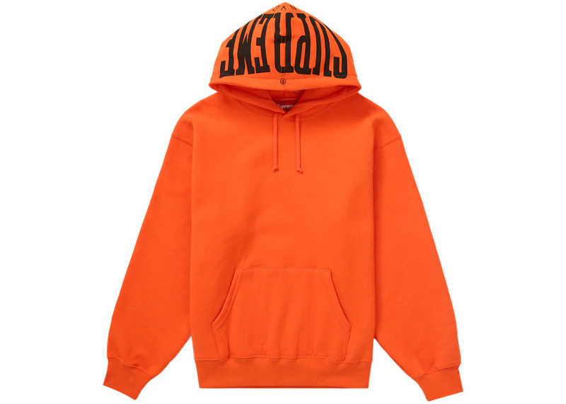 Supreme Warm Up 까마귀 스웨터 'Bright Orange 이름 * - 1