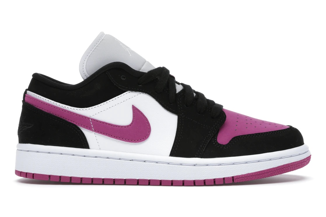 Jordan 1 Low Black Cactus Flower (W) - 1