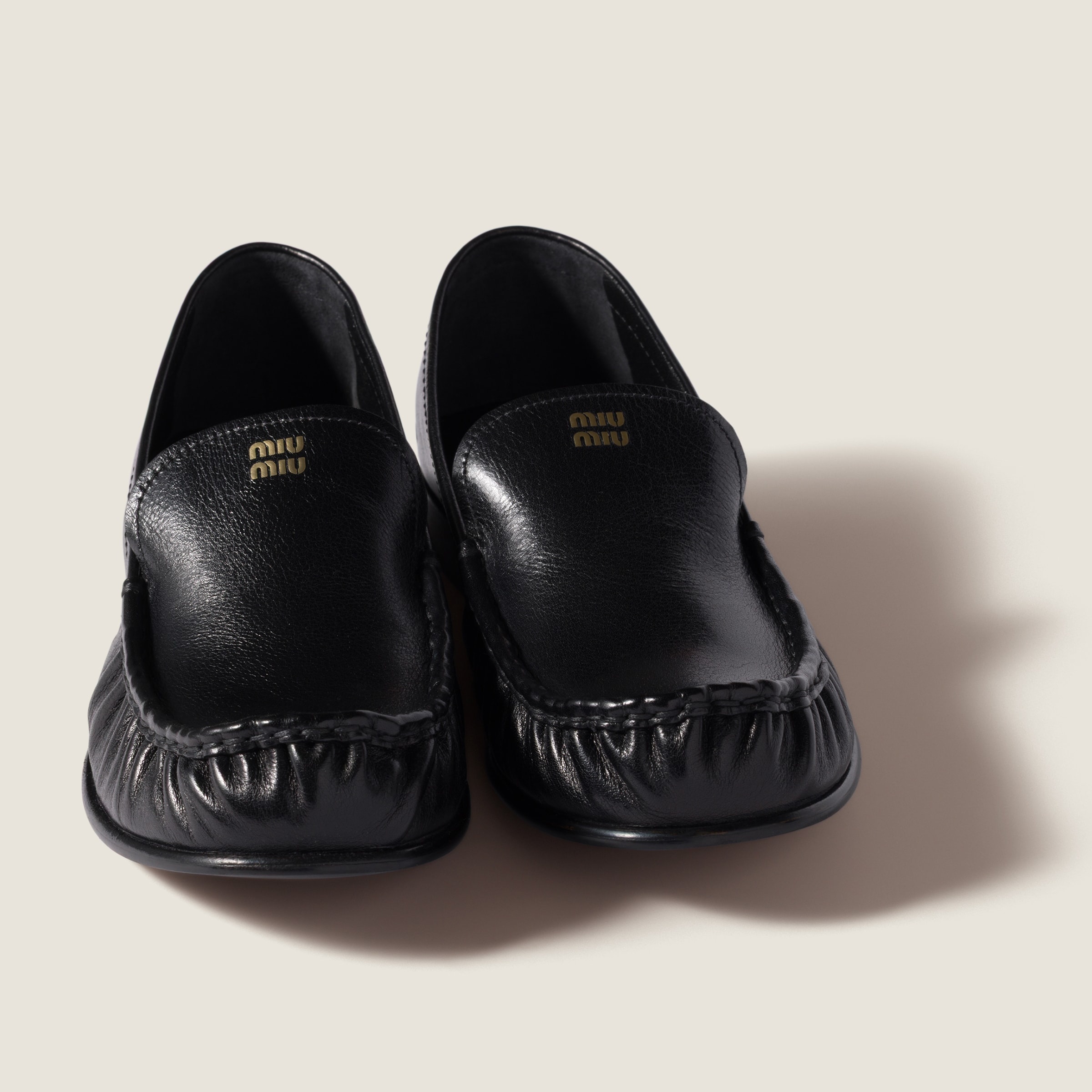 Buffalo leather loafers - 4