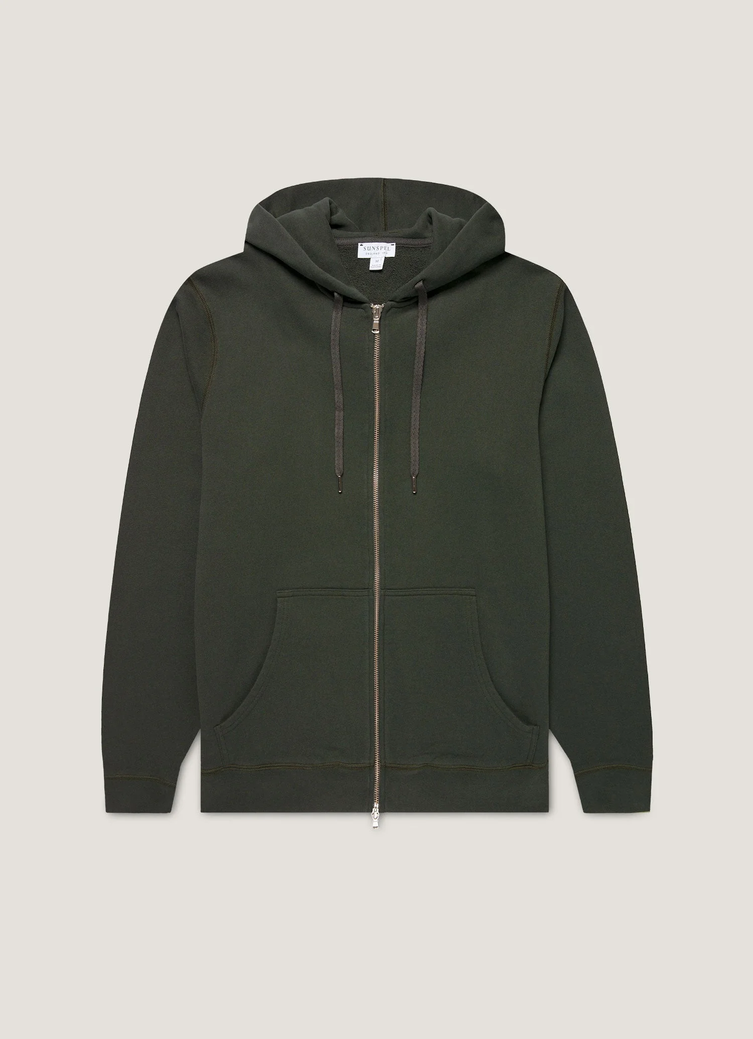 Loopback Zip Hoodie - 1