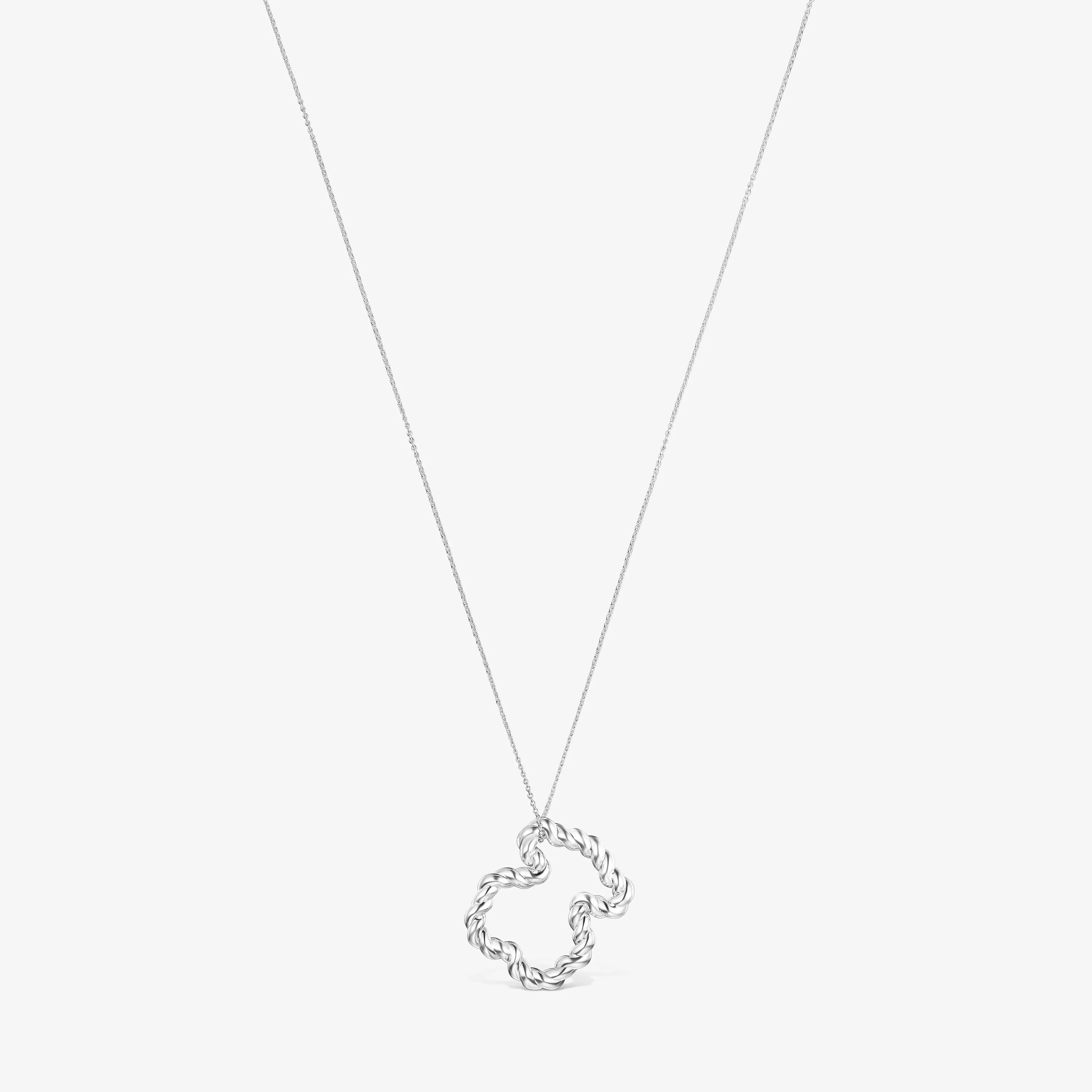 Twisted Necklace with XL bear motif - 1