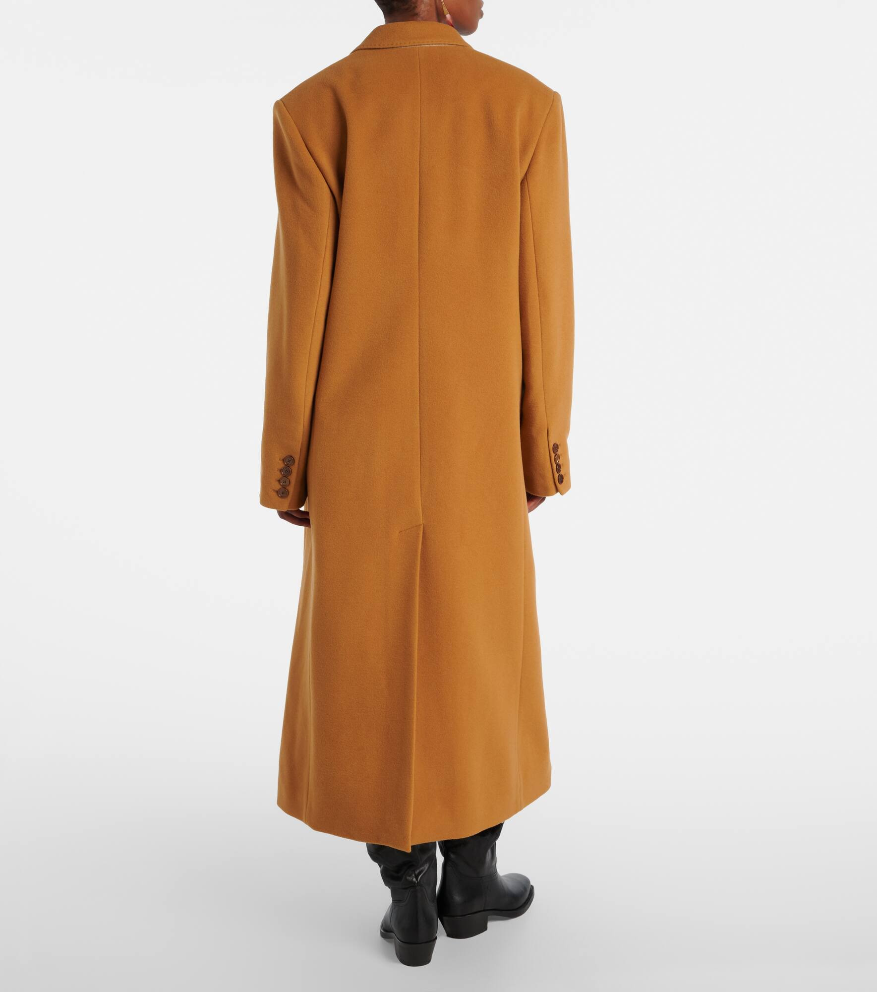 Ellenita wool-blend coat - 3