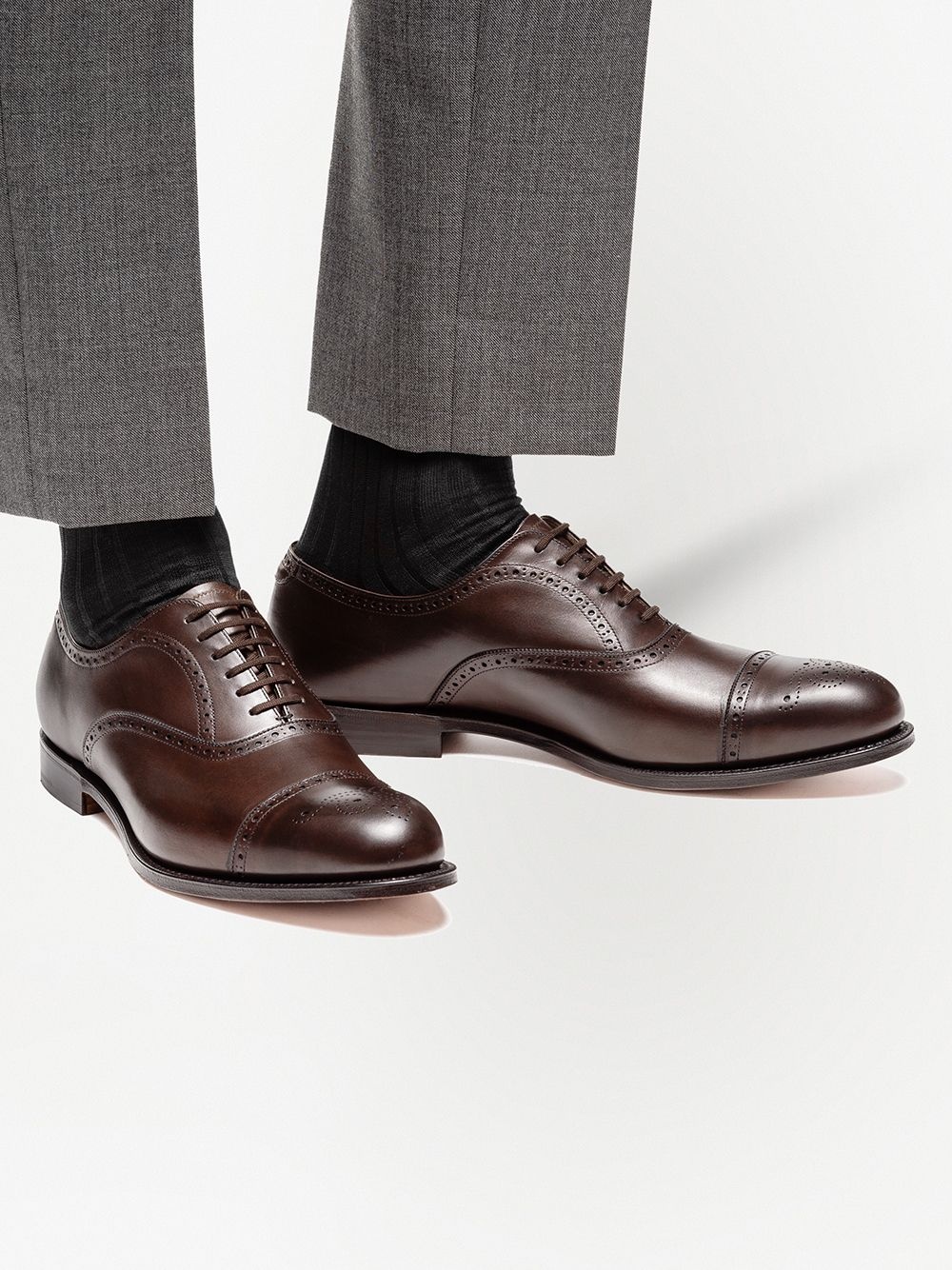 Nevada leather Oxford brogues - 5