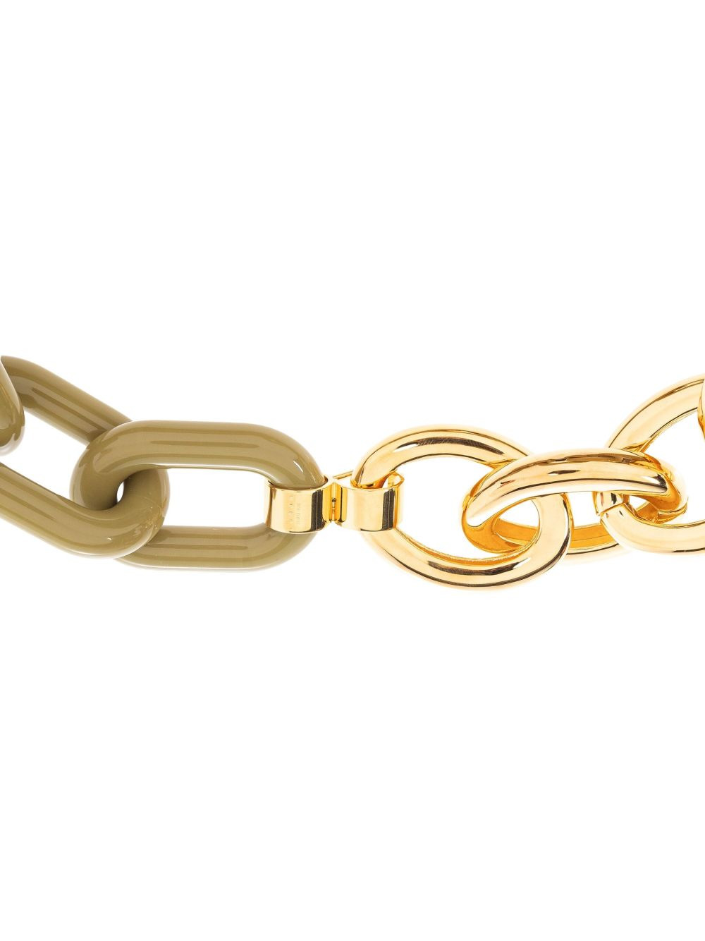 chain-link resin necklace - 3