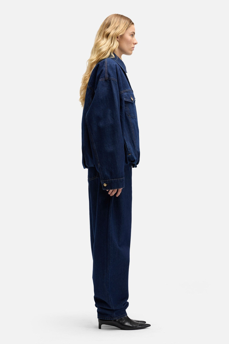 MANKIND Gathered Jacket in Indigo Soul 6