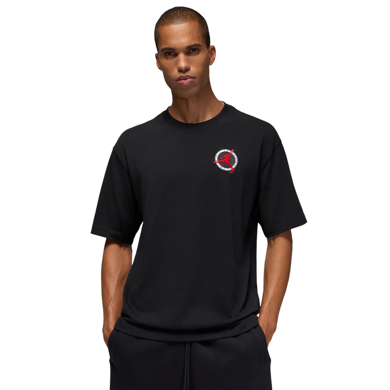 Jordan Mens Jordan Flight Club LBR Short Sleeve Crew - 1