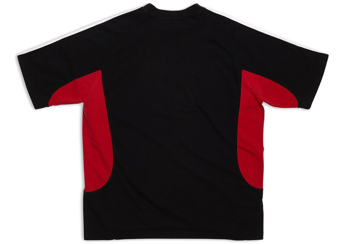 Balenciaga x adidas Women's Medium Fit T-Shirt Black Red - 2
