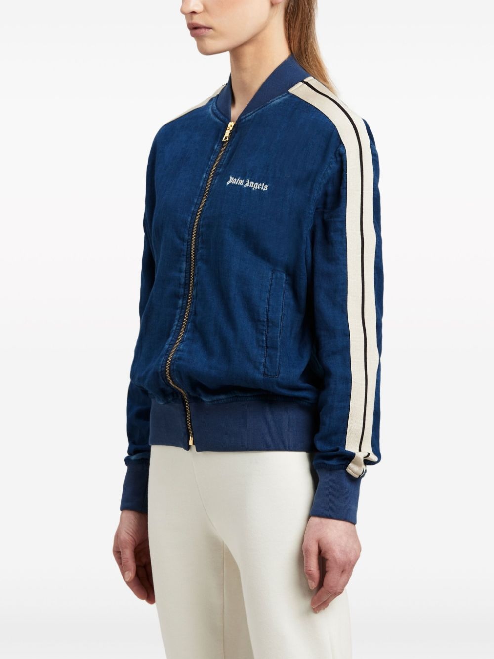 Chambre denim bomber jacket - 4